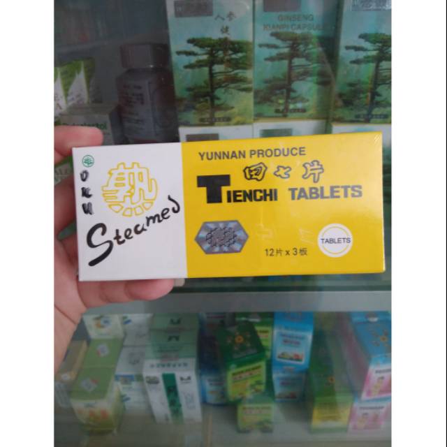 Steamed Tienchi Tablets / Tienchi Power Steamed / Tienchi Kuning