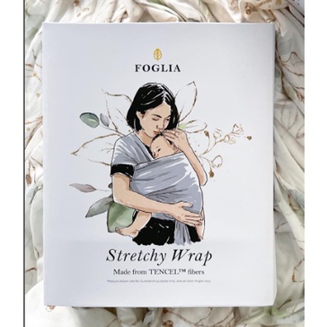 FOGLIA Gendongan Bayi Tencel Stretchy Wrap Motif