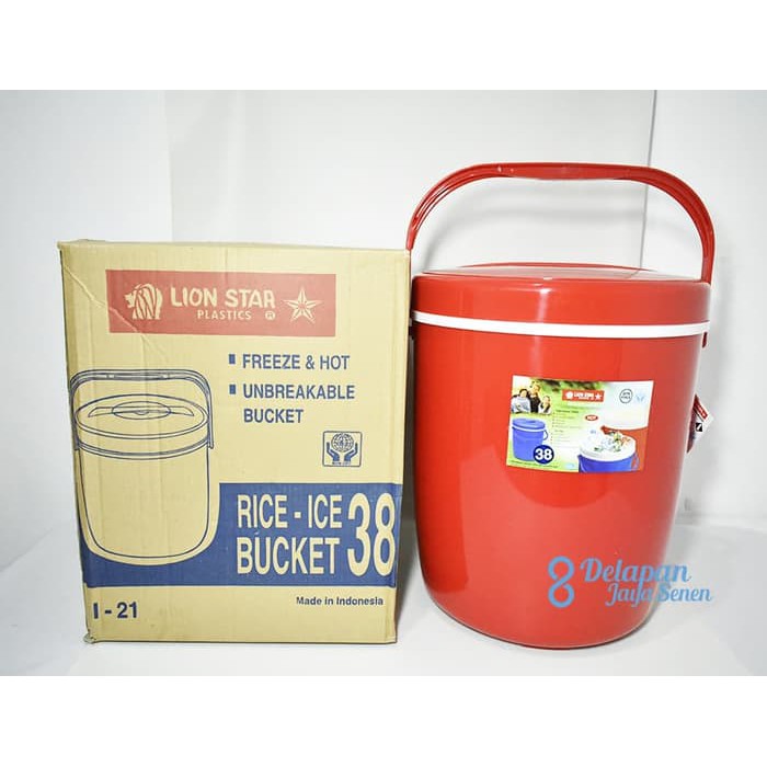 "Termos Nasi 38 Liter | Termos Es Lion Star 38 LITER (GOJEK/ GRAB ONLY)"