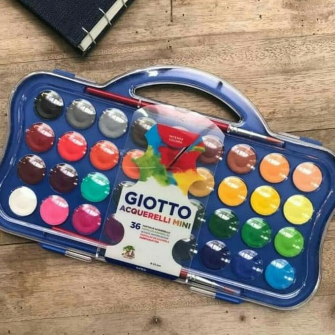 

Cat Air 36 Warna Giotto Acquerelli Water Colour