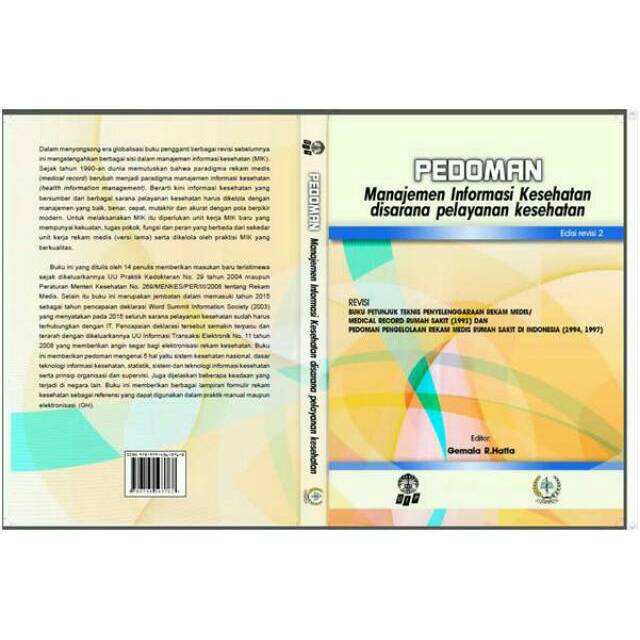 Buku rekam medis perekam medis hatta mik bukan icd 10 9cm kesehatan kedokteran keperawatan dorland