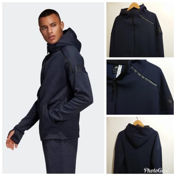 promo JAKET ADIDAS ZNE HOODIE 3.0 FAST RELEASE DONGKER -STRIP BLACK PREMIUM Berkualitas