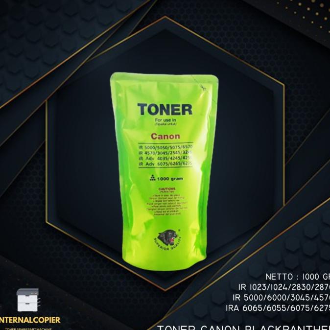 

Office & Stationery | Alat Tulis | Toner Black Panther Ir 5000 4570 6570 Original Hasil Bagus Murah | Best Seller