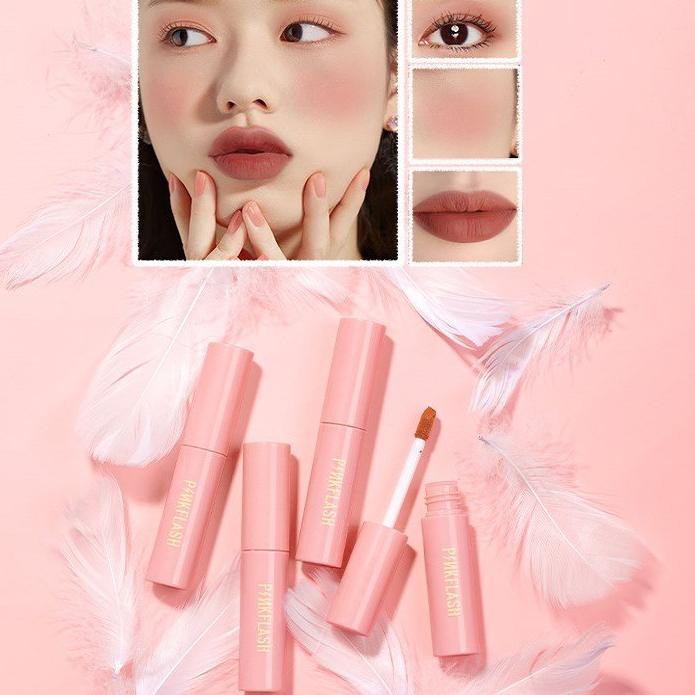 PINKFLASH LIPTINT /LIP TINT / LIPSTICK / PINKFLASH OhMyKissAiry Kiss Air Matte Liquid Lipstick Water