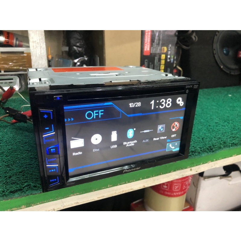 Headunit pioneer Avh 295BT bluetooth