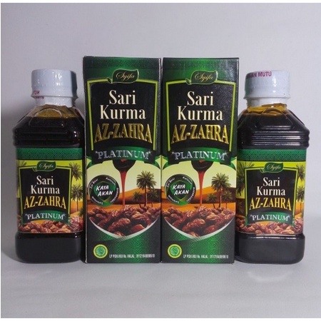 Sari Kurma Az-Zahra Platinum 330 | Kalsium dan antioksidan