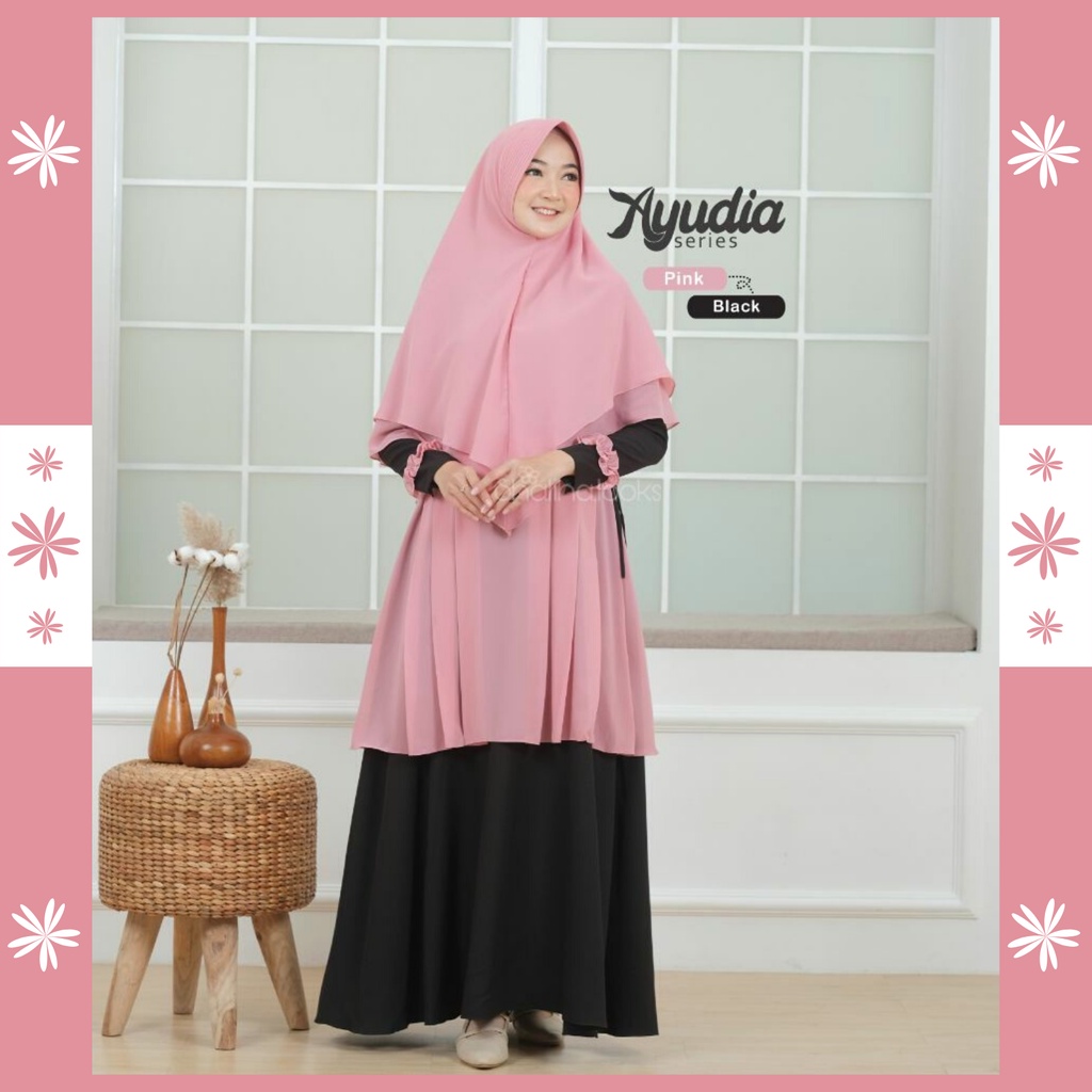 GAMIS SHALIHA.LOOKS | AYUDIA SERIES | GAMIS MURAH | GAMIS REMAJA | GAMIS SET KHIMAR