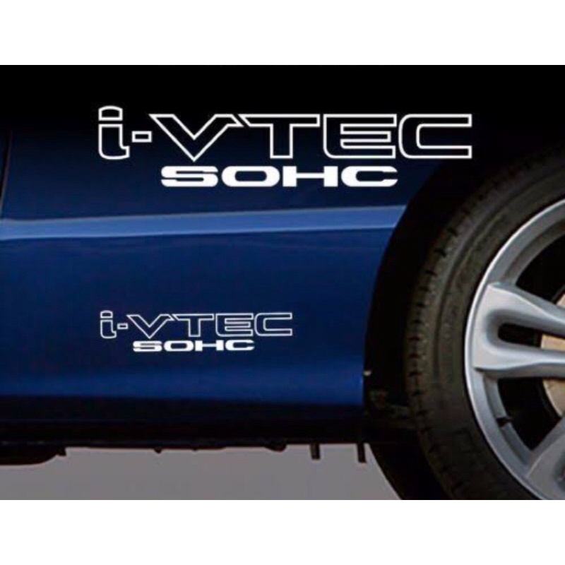 stiker mobil I VTEC SOHC