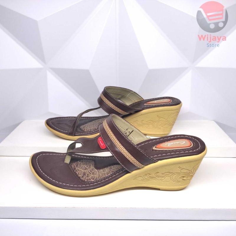 Sandal Trendy Wanita Merk Carvil