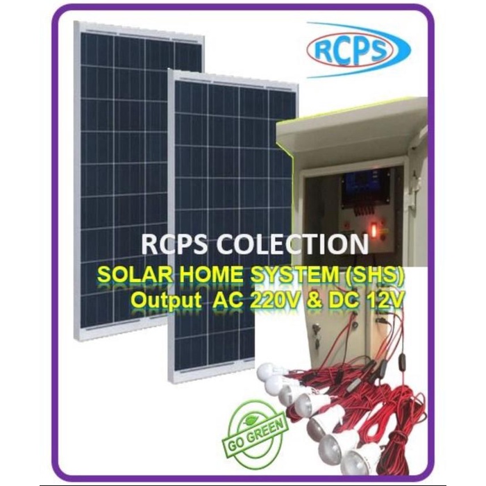 Listrik Tenaga Surya Mini Panel 100Wp