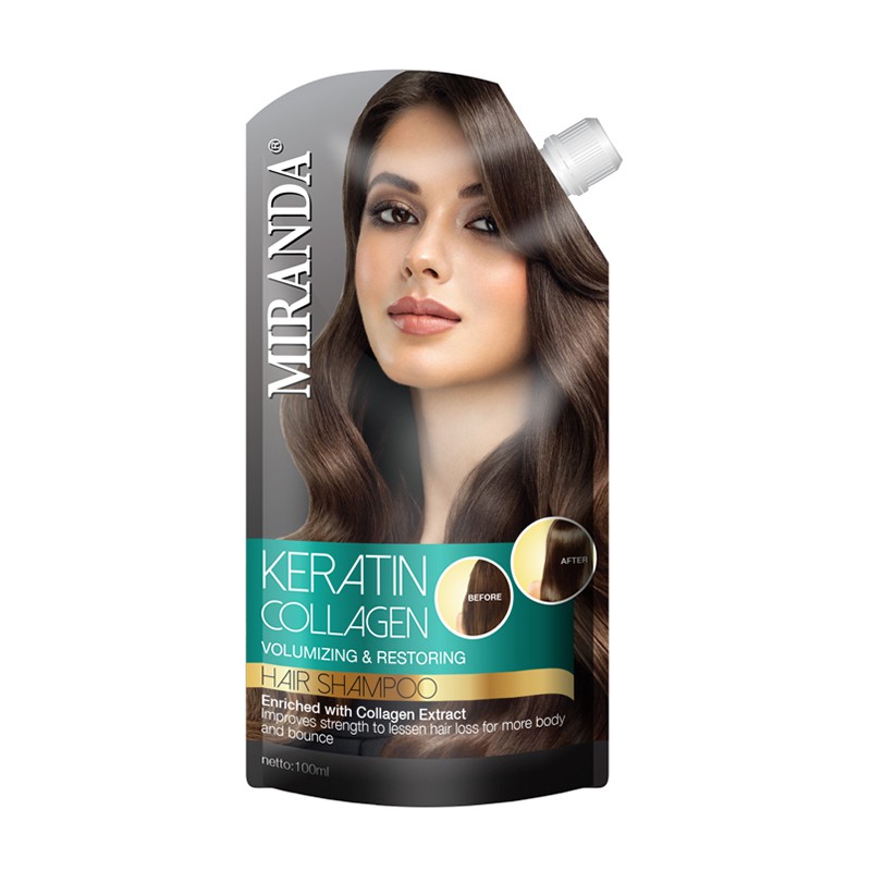 MIRANDA KERATIN HAIR SHAMPOO PROTEIN/COLLAGEN 100 ML @MJ