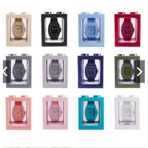 Jam Tangan Wanita Blake BrunBrun Paris 12 warna Original Kualitas Premium