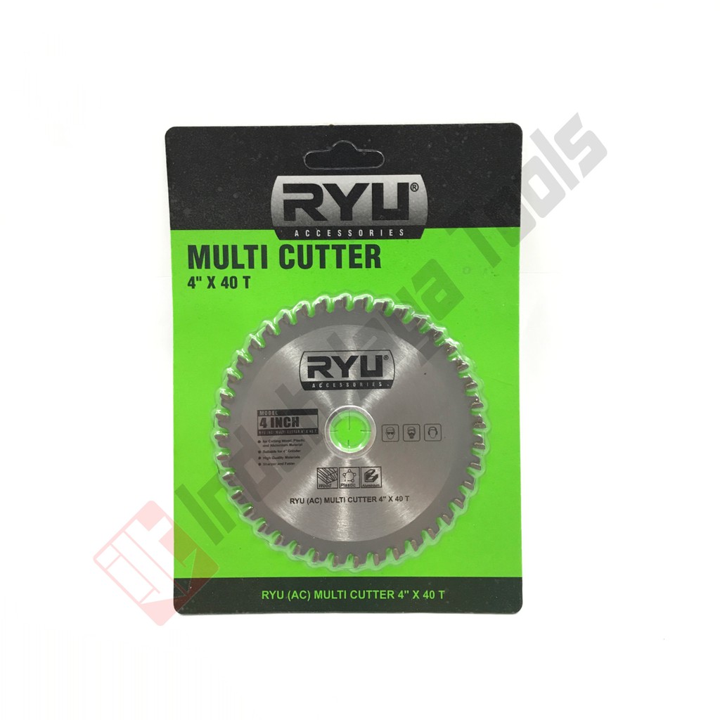 RYU Multi Cutter 4&quot; x 40T - Circular Saw Blade Mata Pisau Potong Kayu Wood