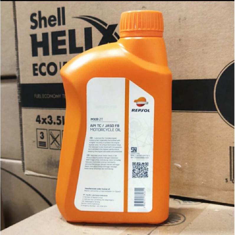 OLI 2T / Oli samping motor 2 tak Repsol MxR 2t 700 ml