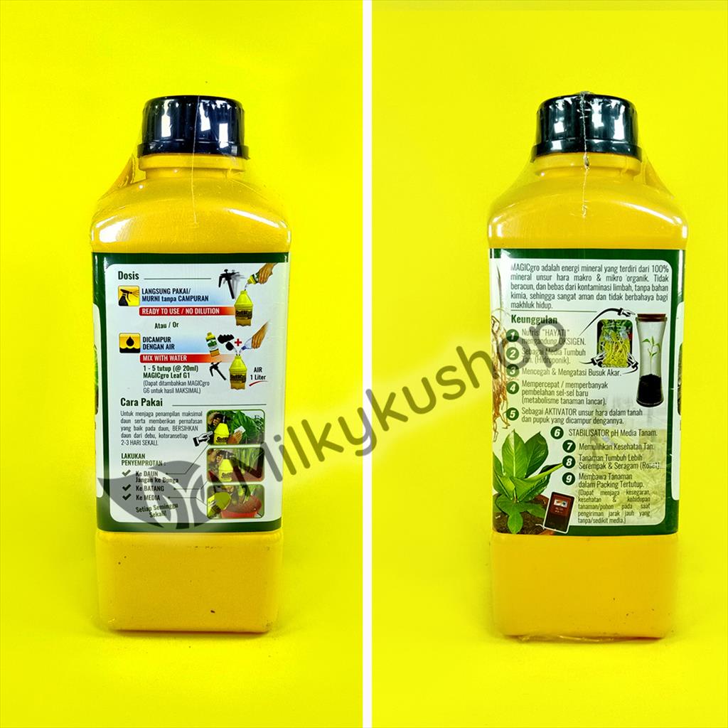 PUPUK CAIR MAGICGRO G1 TANAMAN HIAS BER-DAUN HIJAU 998 ML