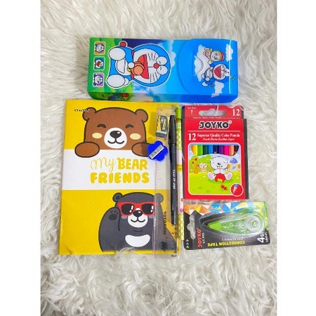 

Produk Paket Alat Tulis Lengkap/ Bingkisan Ulang Tahun / Goodie Bag Sekolah Hemat