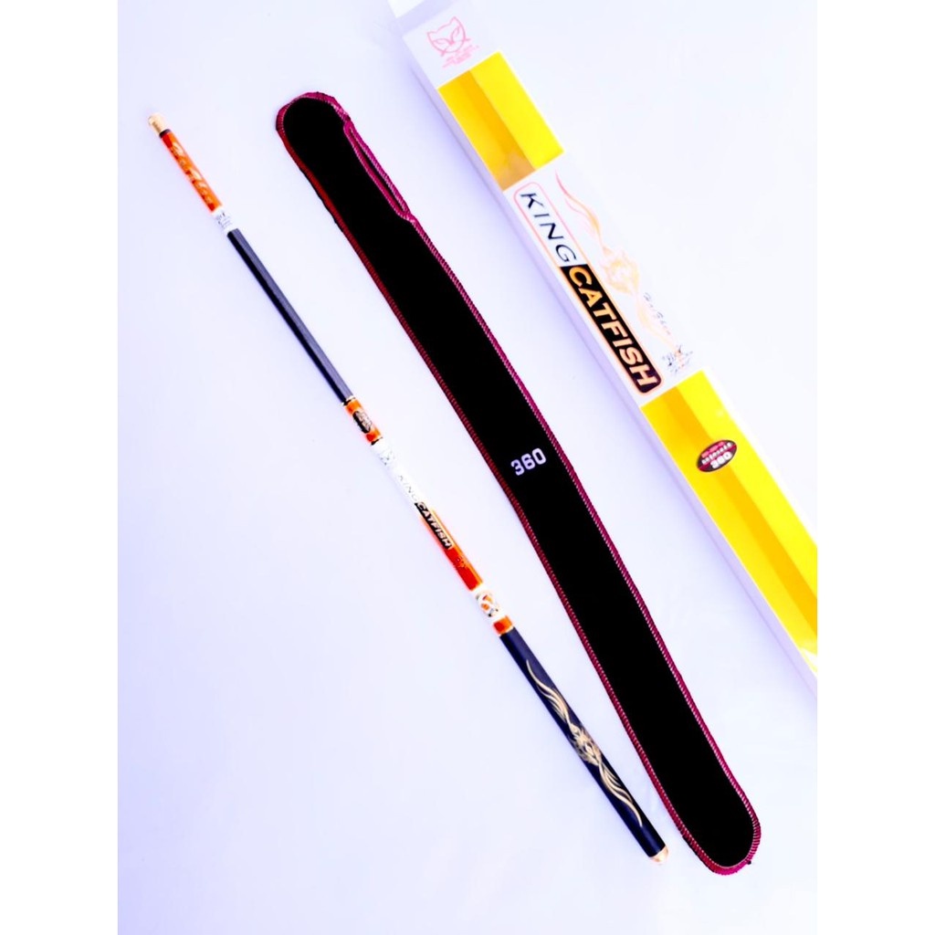 Joran Tegek Ringan Kuat King Catfish HAIZEN 360 450 540 Bahan Carbon Murah
