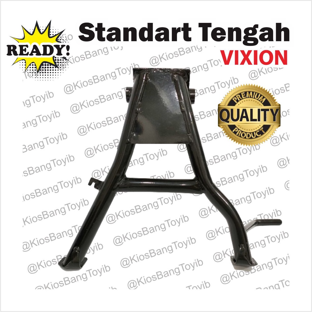 Standar Standart Jagrak Jagang Tengah Hitam Tebal Vixion