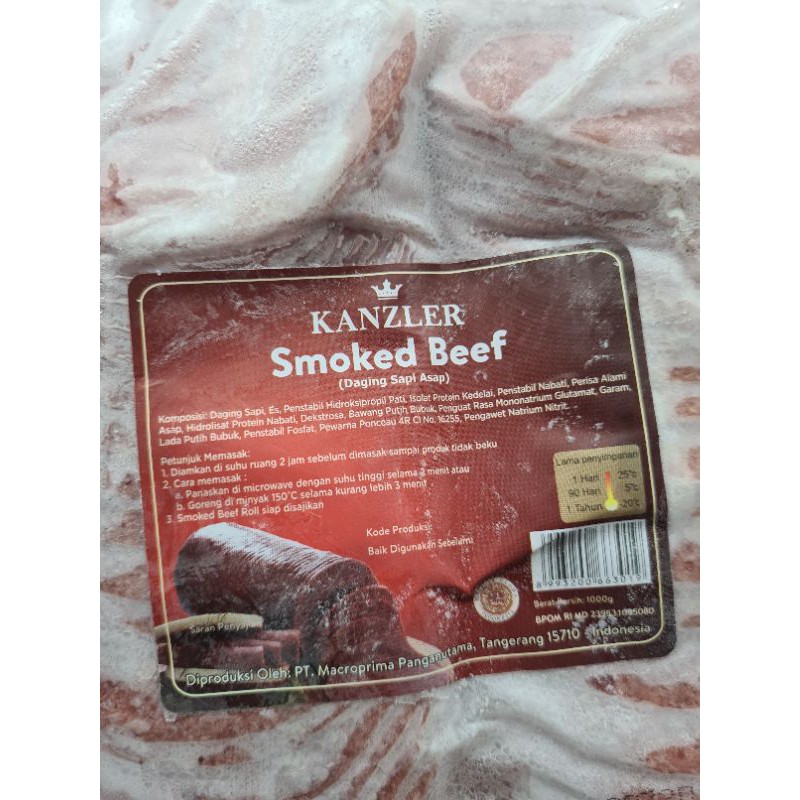 Smoked Beef Round Kanzler 1000gr