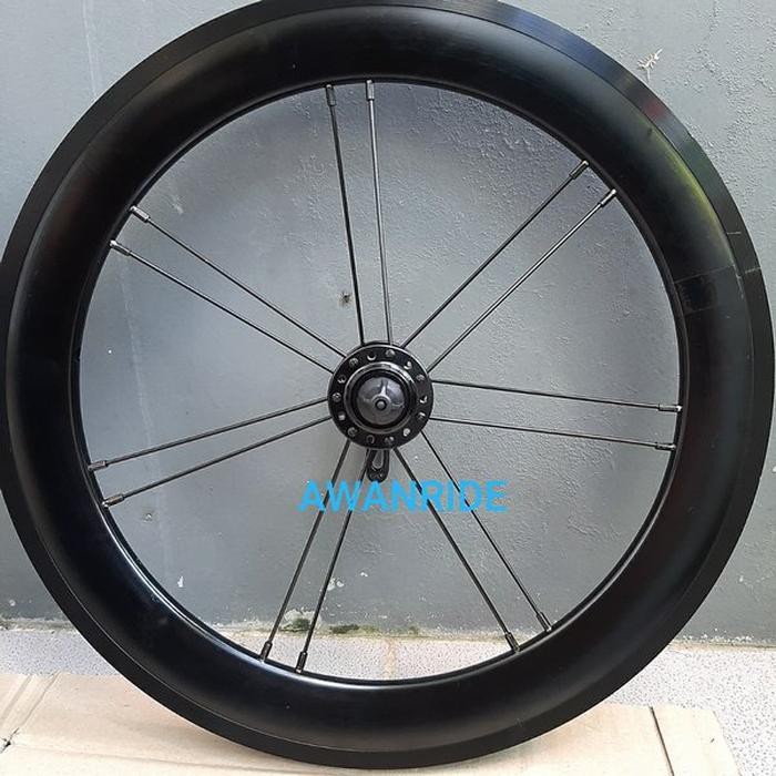 JARI JARI SPOKE RUJI 20 INCH 406 SEPEDA LIPAT SELI STAINLESS HITAM MINION MINI VELO MOULTON BISA
