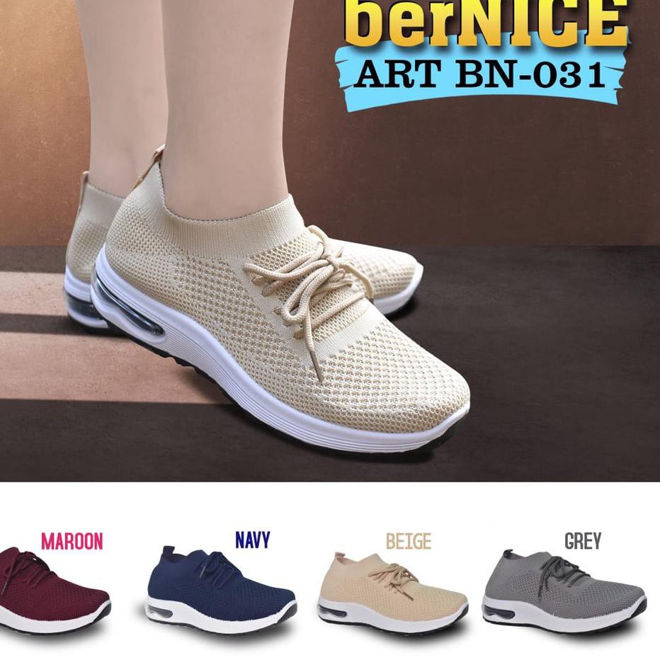 CDK Bernice BN 031 Sepatu Fashion Sport Wanita - Gratis Dus 