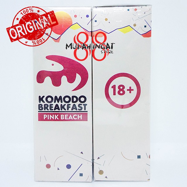 Liquid Komodo Breakfast Pink Beach By Milf Premium Liquid Bercukai