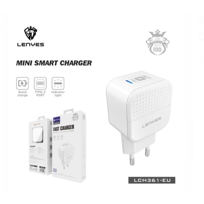 LCH-361 Batok LENYES LCH361 PD-20W BATOK CHARGER Grosir