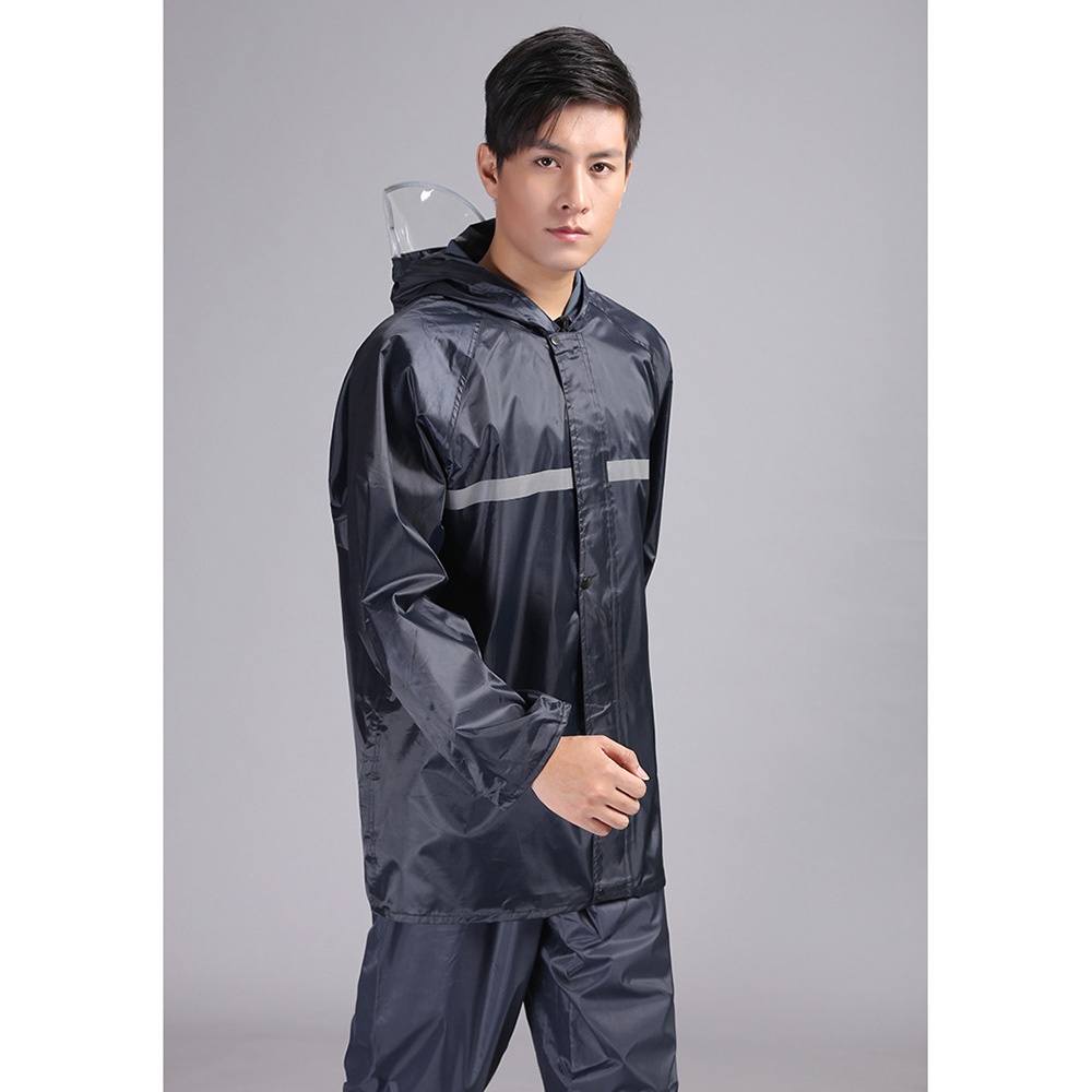 Jas Hujan Motor Size XXXXL - T1 - Black