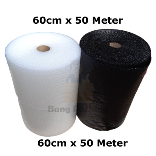 

COD-Plastik Bubble Wrap 60cm x 50m PREMIUM TERMURAH /ROLL SUPER TEBEL ASLI DARI 1.4KG