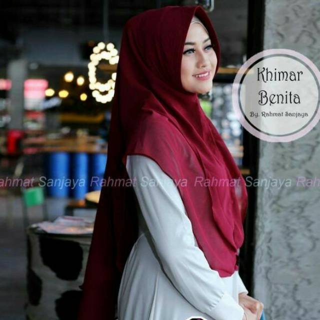 Gamis Syar'i Benita ( Ceruty )