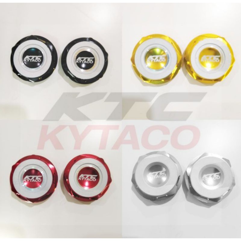 tutup baut as shock sepasang ktc kytaco depan ninja 250 fi