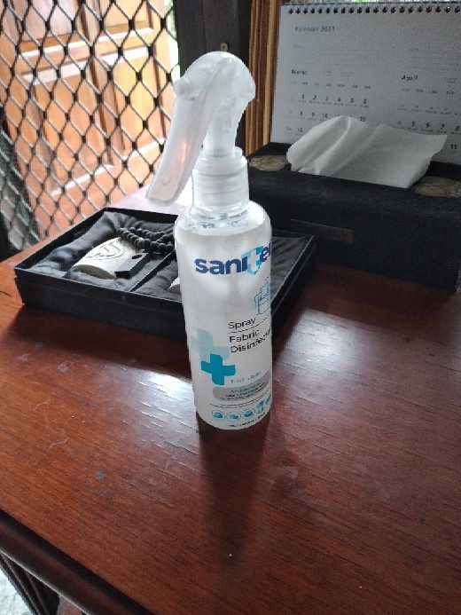 Saniter Fabric Disinfectant Disinfektan Spray 230 Ml