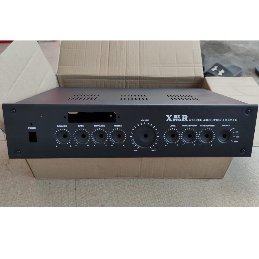 box power amplifier XR 0251/0205 plus usb