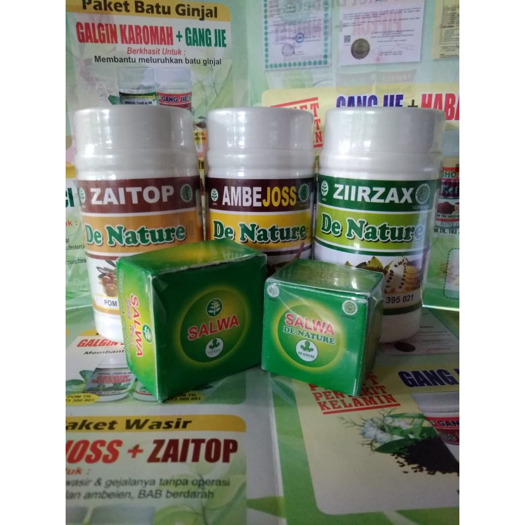 Obat Wasir Ambeien Stadium 3-4 De Nature