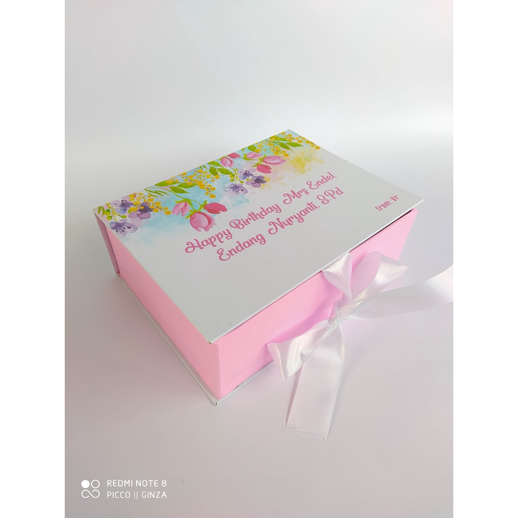 

Gift BOX 12x5x3cm || Kotak Kado accesories custom design Giftbox || hampers || Kotak Perhiasan