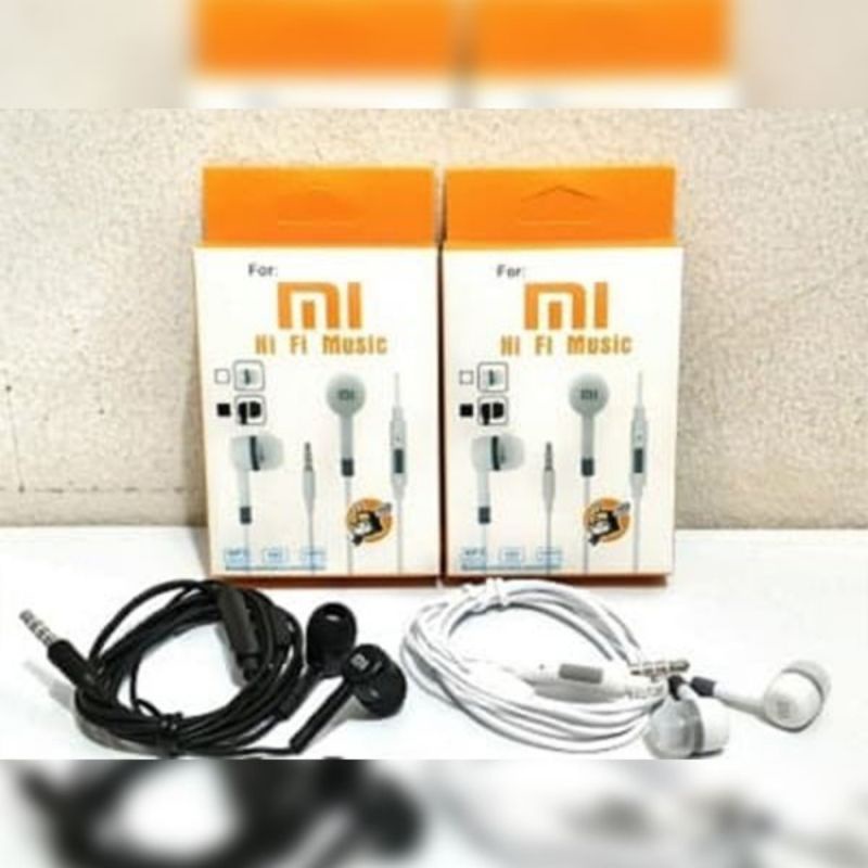 Handsfree Ori 99% XIAOMI + MIC l Headset Xiaomi
