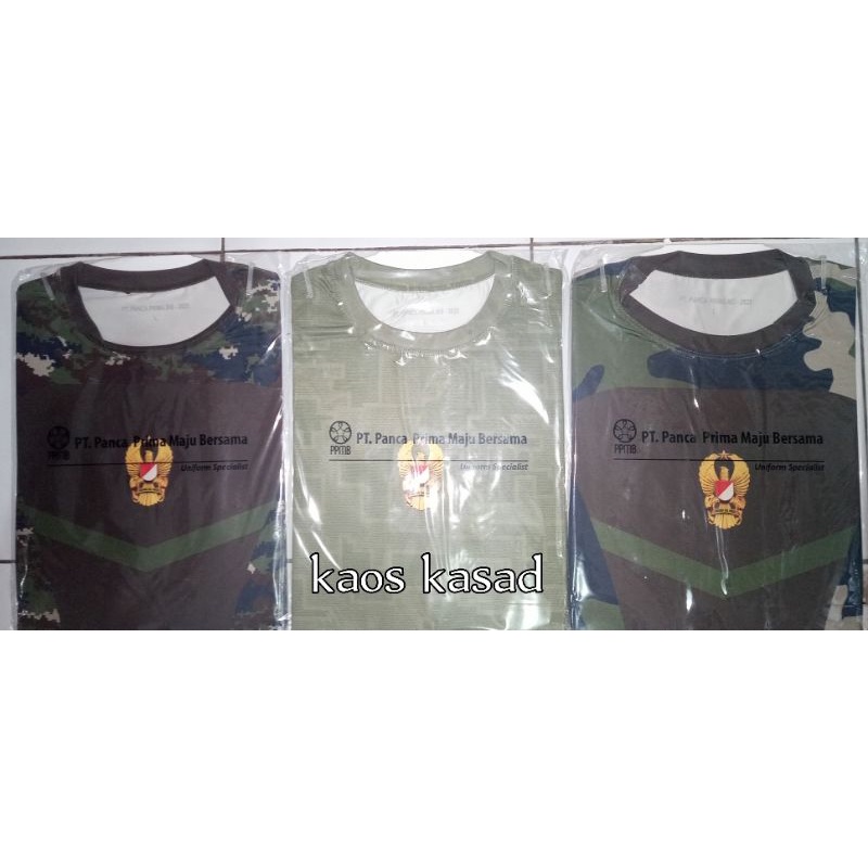 Kaos Pamen pembagian Kasad Asli Premium TNI AD 2021