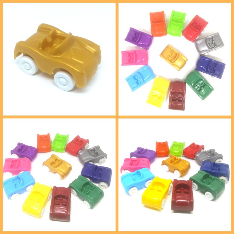 Mainan Jadul Miniatur Mobil Sedan Terbuka Kecil Mainan Anak