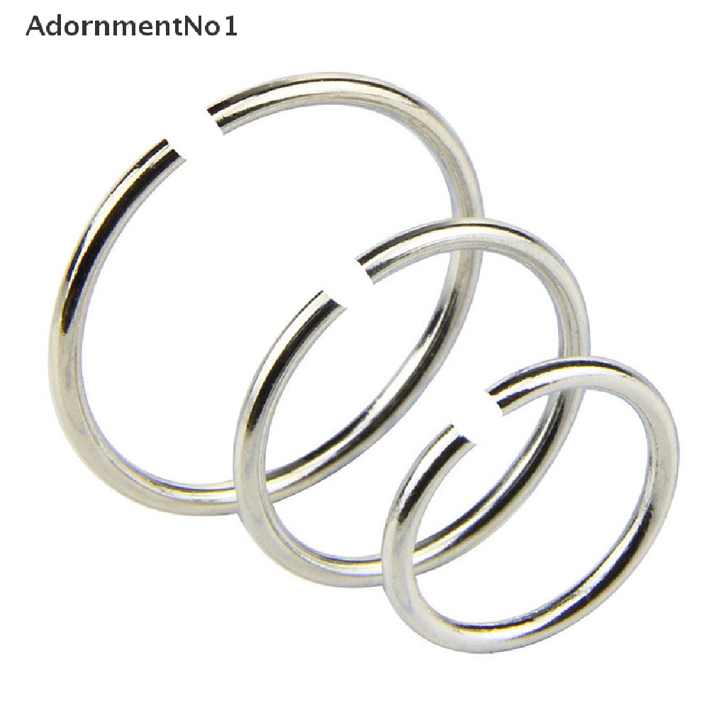 (AdornmentNo1) 14pcs / Set Cincin Tindik Hidung / Tubuh Bahan Stainless Steel Untuk Pria / Wanita