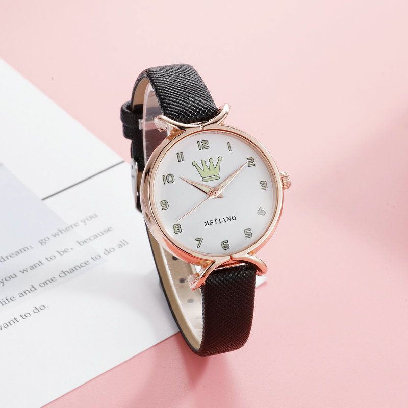 ✅COD [BBS] Jam Tangan CandyCat Motif Mahkota Untuk Wanita Analog Quartz Fashion Korean Import