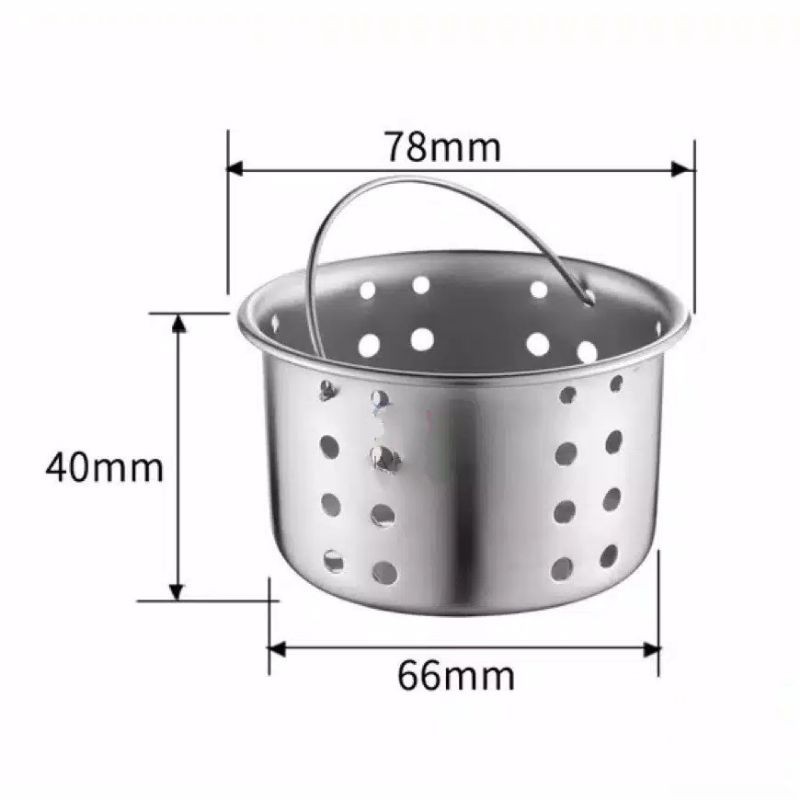 Saringan Afur / Saringan Sink Stainless / Sink Cuci Piring / Saringan Wastafel Stainless