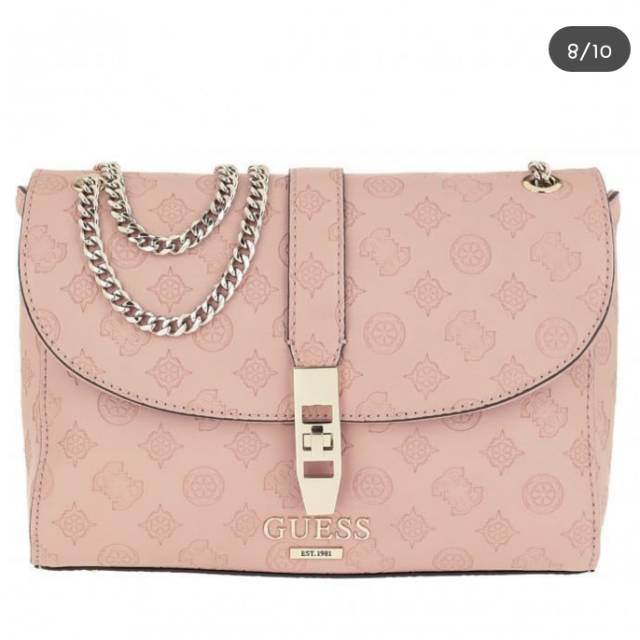 Tas guess peony turn lock bag
