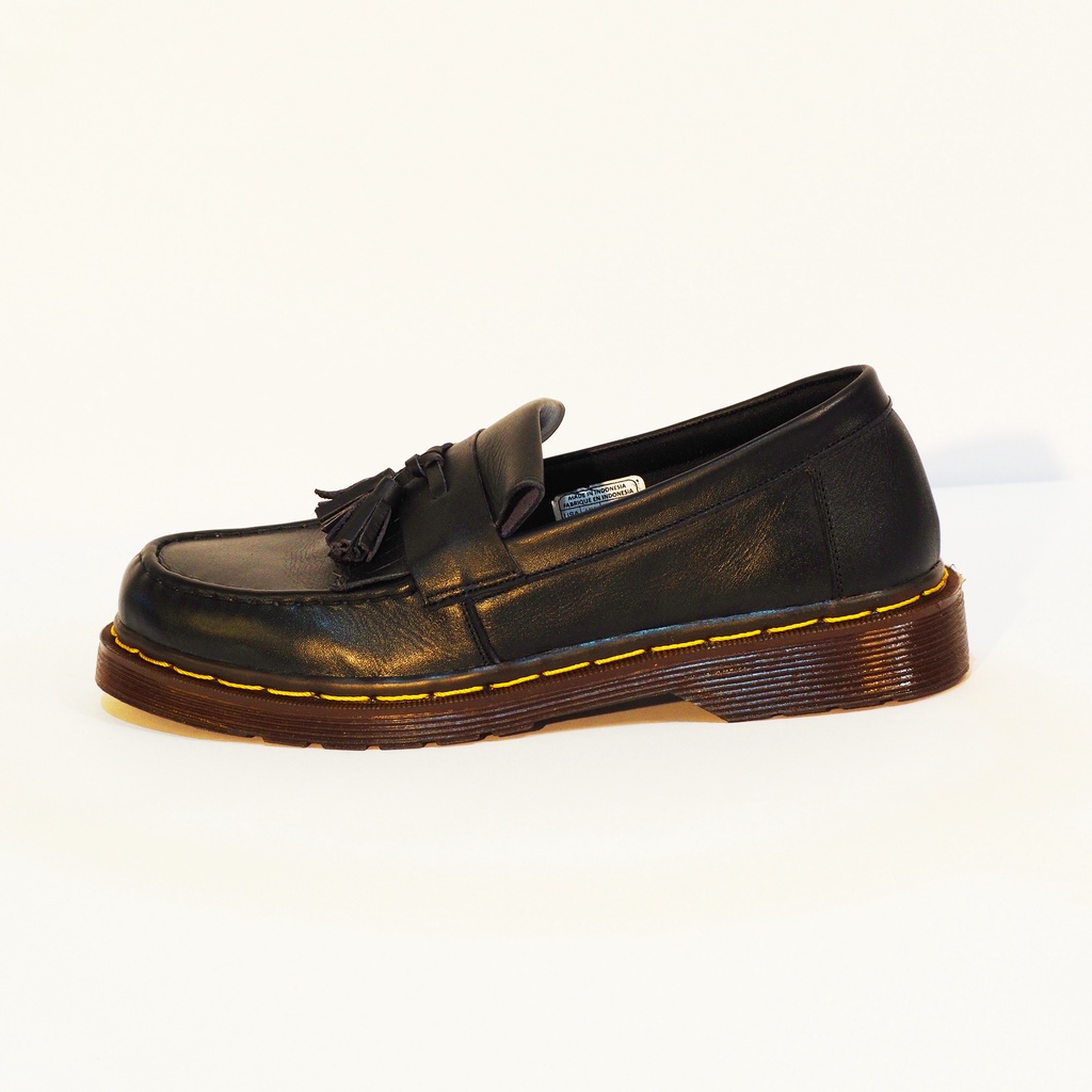 Sepatu kulit Asli Pria Slip On Loafers Formal | SB NARA BLACK