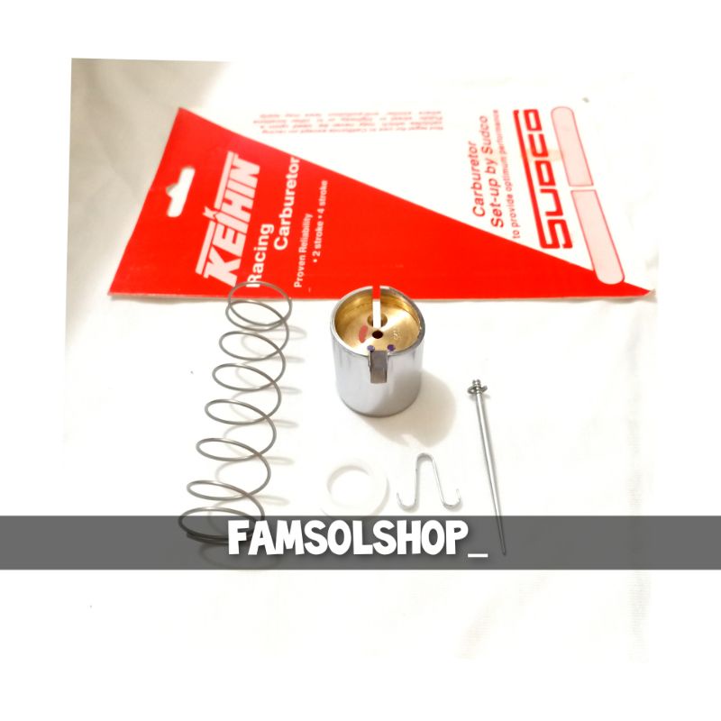 Skep Karbu Pe Kuningan Ukuran Pe 24 26 28 Piston Karburator Anti Baret Original Sudco
