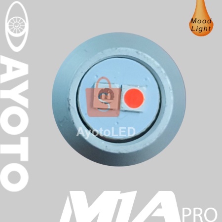 Lampu Motor LED AYOTO M1A Pro H6/T19/M5 Hi-Lo AC DC Original