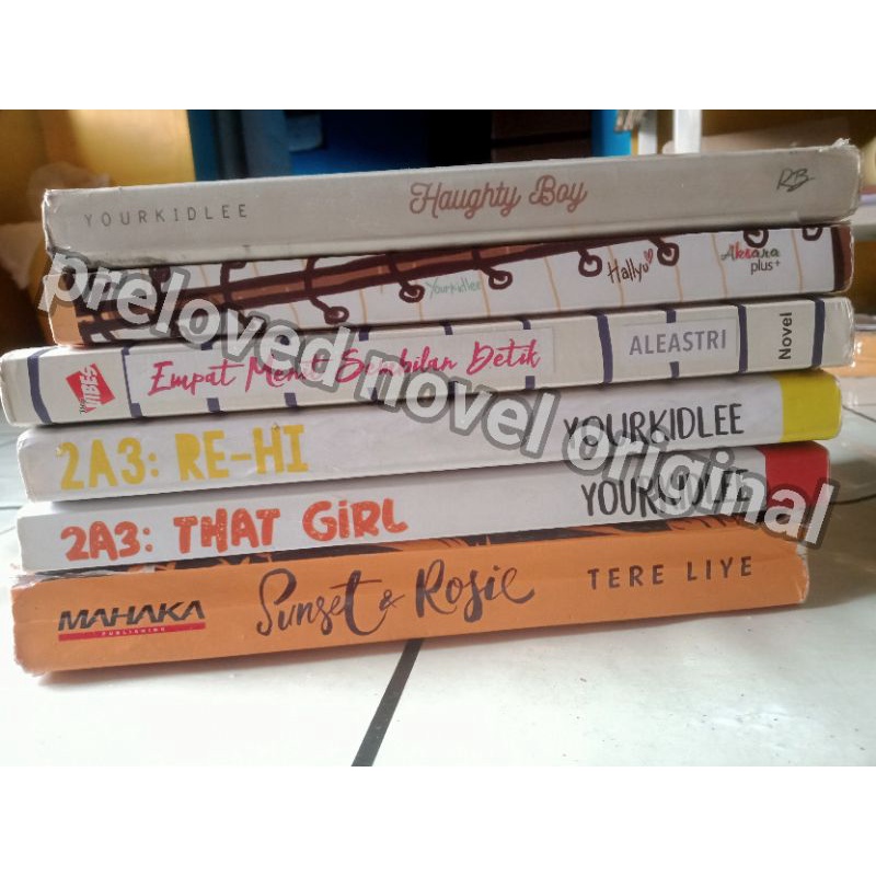 [Preloved] Novel Yourkidlee