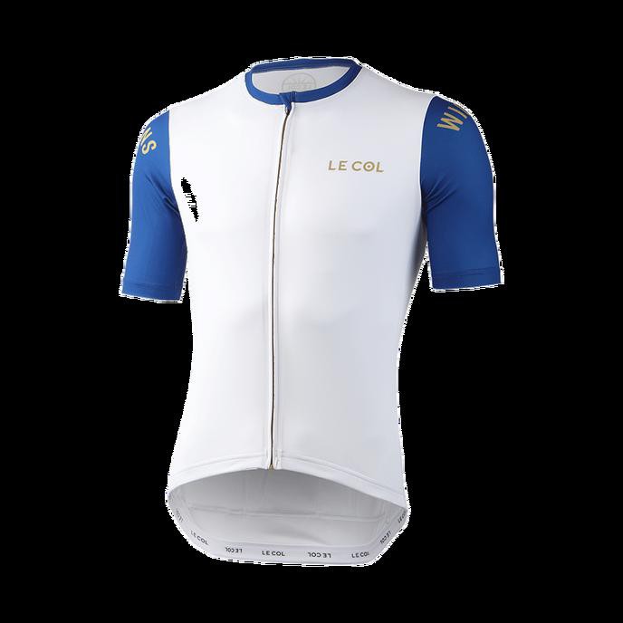 Jersey Sepeda - Le Col By Wiggins Sport Jersey - White - S