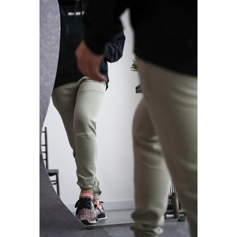 Fear Of God Essentials Sweat Pants Seafoam 100% Original