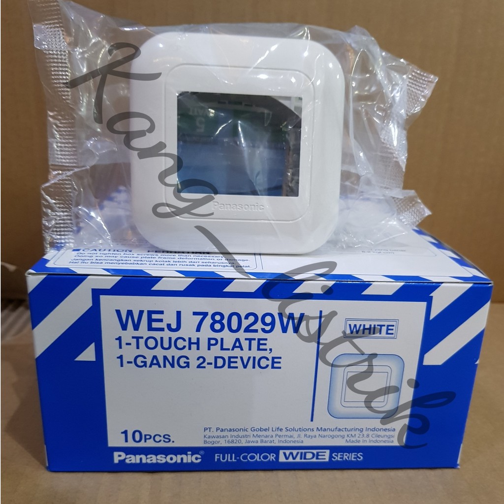 Panasonic Frame Saklar 1 Gang 2 Device WEJ78029W