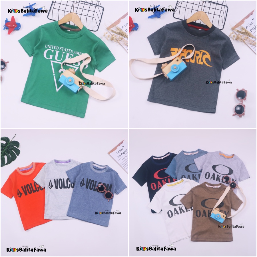 Kaos Cool Kids uk 6-12 Bulan  / Baju Branded Distro Anak Laki Cowok Branded Laki Lengan Pendek Export